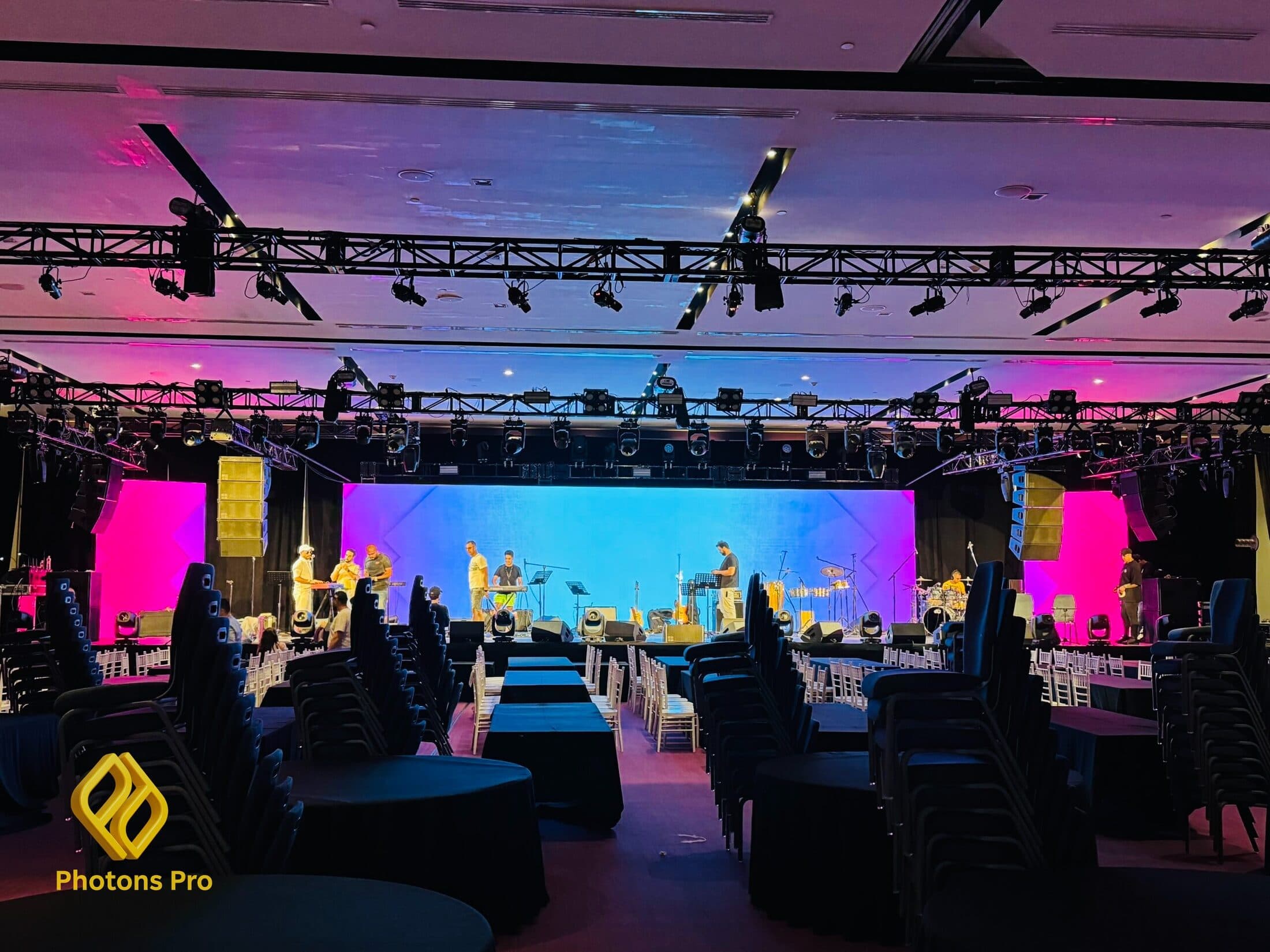Live entertainment production with sound, lighting and event technology for corporate and private events in NYC.